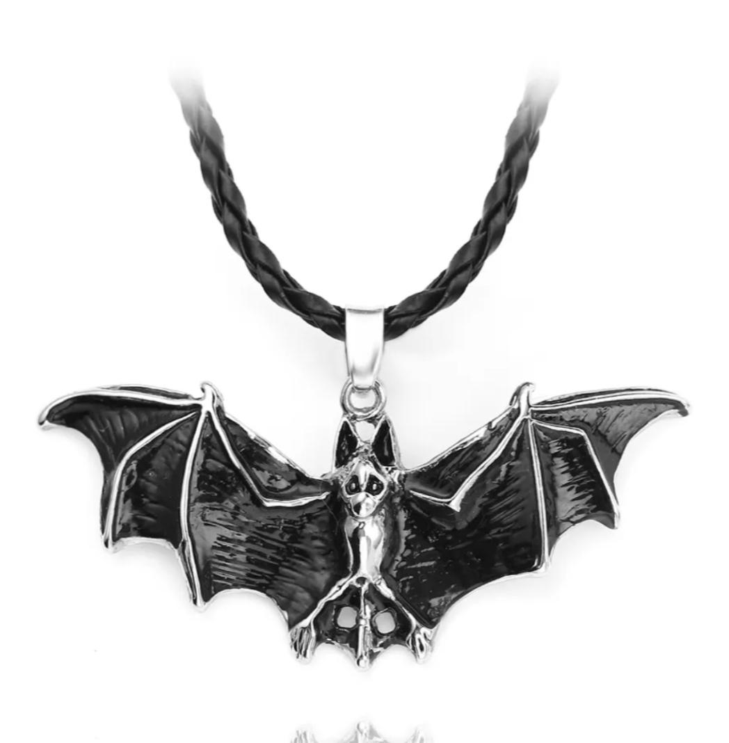 Gothic Bat Shaped Necklace